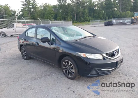 2014 Honda Civic Ex z USA, uszkodzony, nr VIN 19XFB2F89EE237761